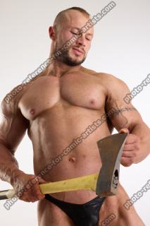 Duncan Holding Axe